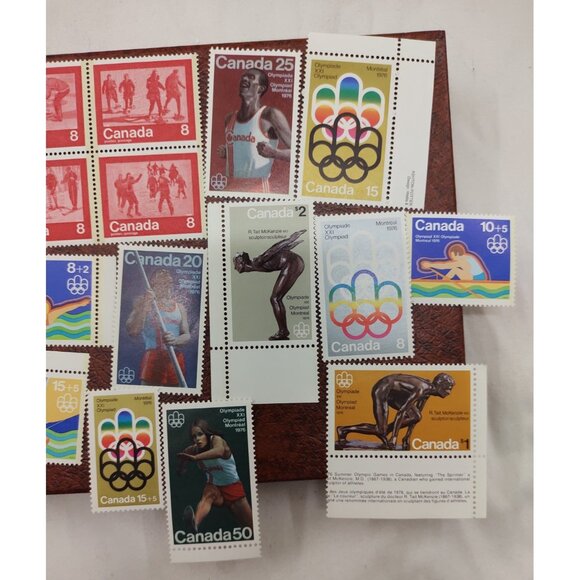 Canada Post 1976 Olympic Games Stamp Souvenir Collection Vol 1 S002 MNH - Picture 9 of 9